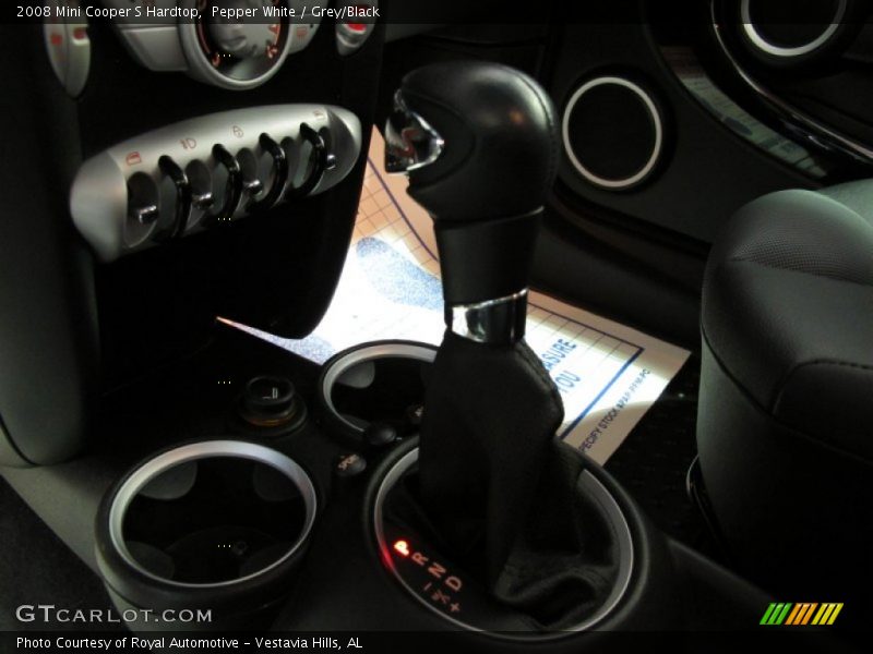 Pepper White / Grey/Black 2008 Mini Cooper S Hardtop