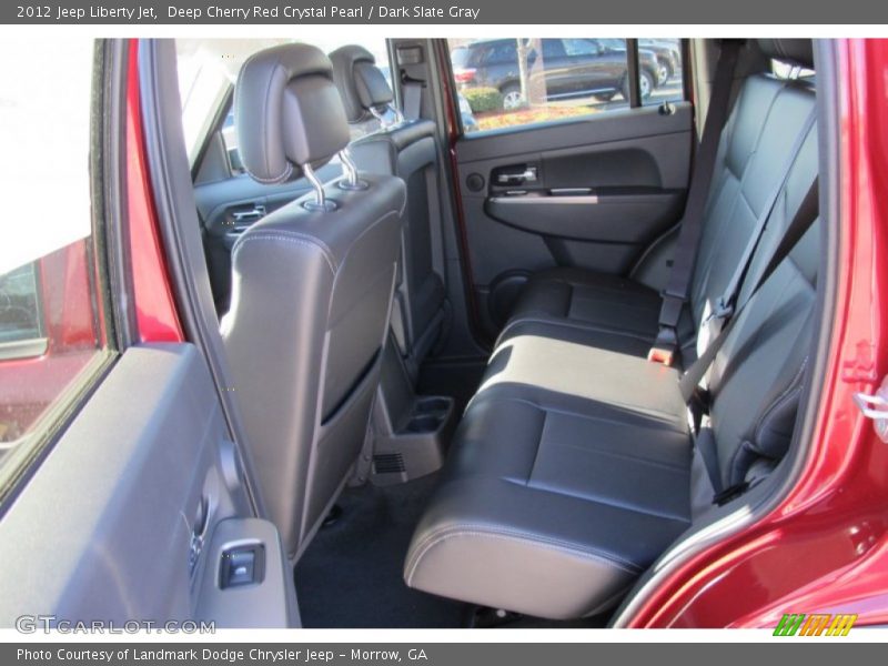 Deep Cherry Red Crystal Pearl / Dark Slate Gray 2012 Jeep Liberty Jet