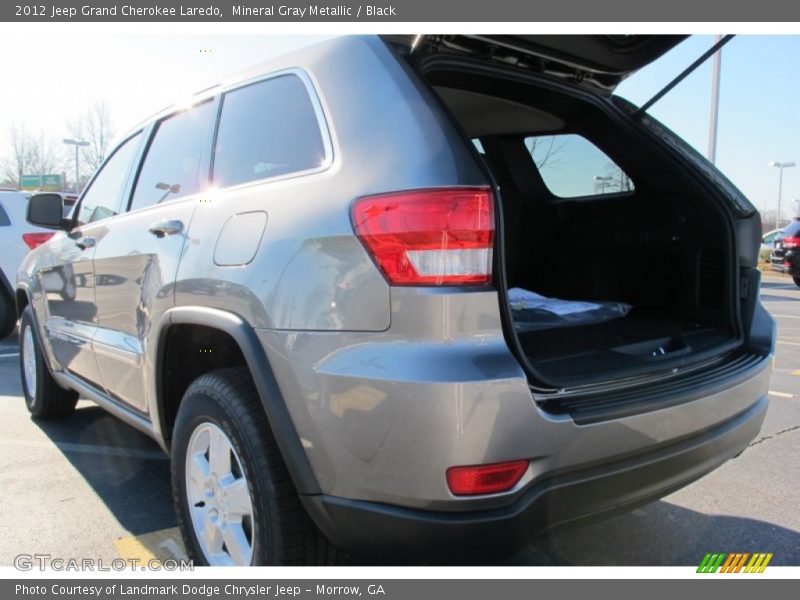 Mineral Gray Metallic / Black 2012 Jeep Grand Cherokee Laredo