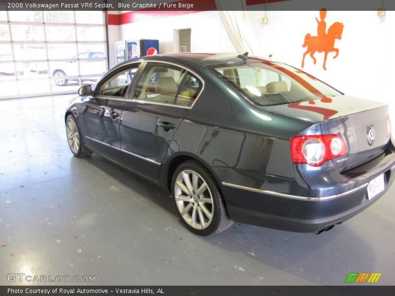 Blue Graphite / Pure Beige 2008 Volkswagen Passat VR6 Sedan