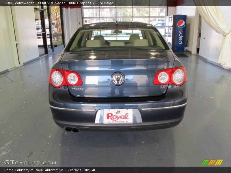 Blue Graphite / Pure Beige 2008 Volkswagen Passat VR6 Sedan