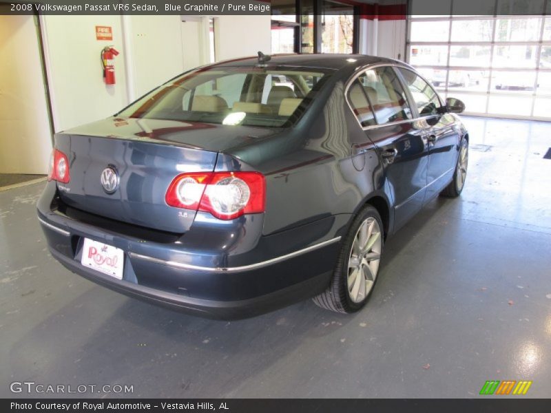 Blue Graphite / Pure Beige 2008 Volkswagen Passat VR6 Sedan