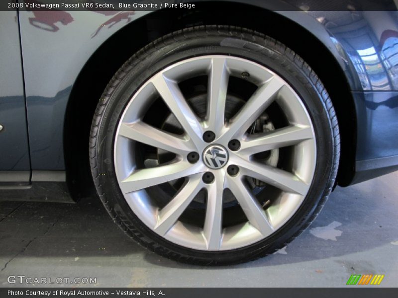 Blue Graphite / Pure Beige 2008 Volkswagen Passat VR6 Sedan