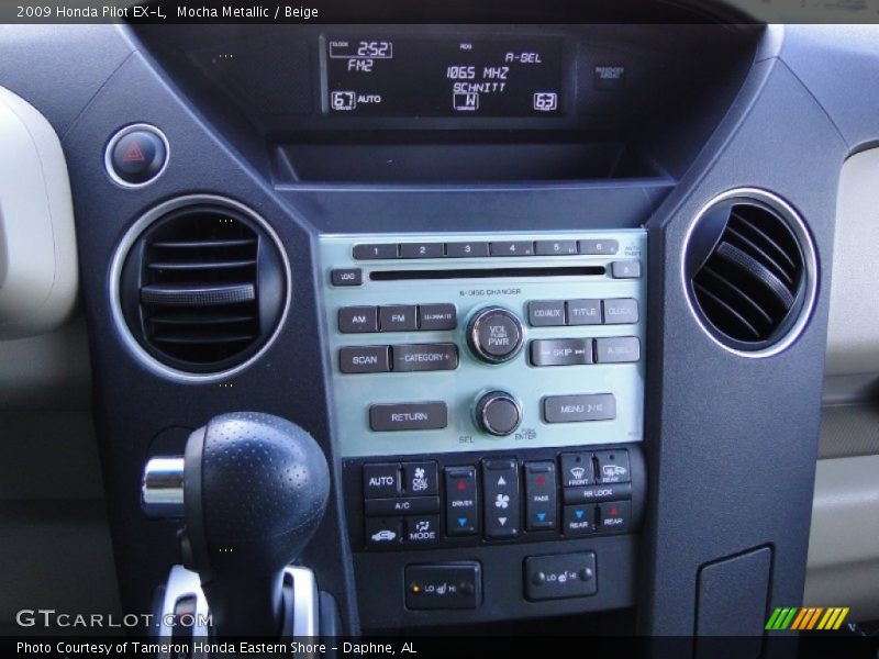 Mocha Metallic / Beige 2009 Honda Pilot EX-L