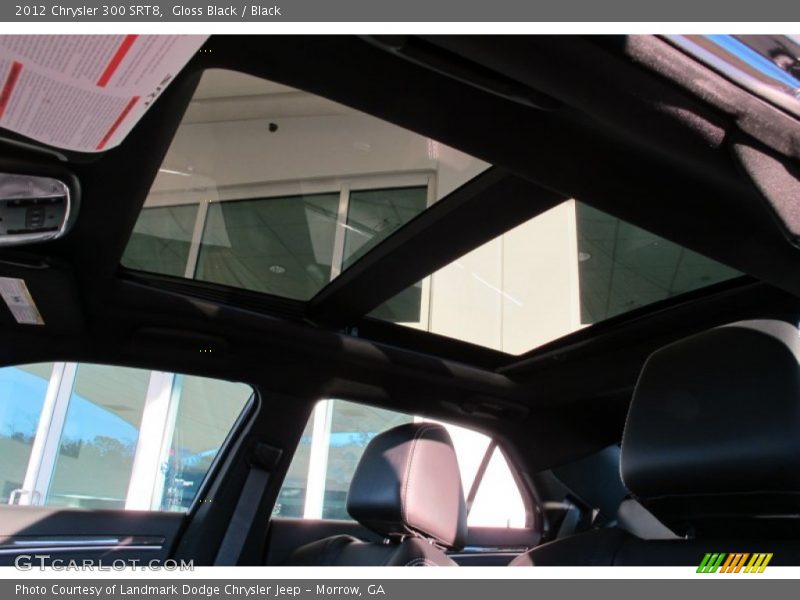 Gloss Black / Black 2012 Chrysler 300 SRT8
