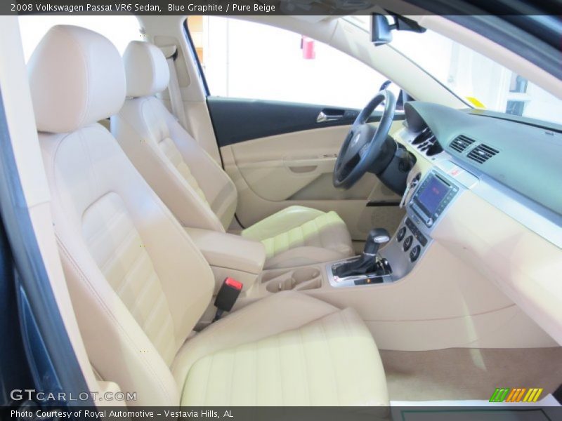 Blue Graphite / Pure Beige 2008 Volkswagen Passat VR6 Sedan