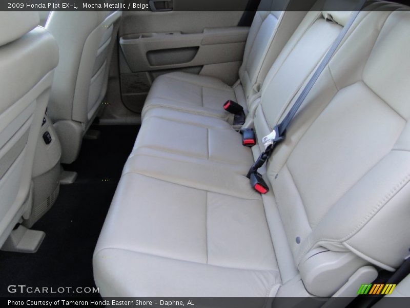 Mocha Metallic / Beige 2009 Honda Pilot EX-L