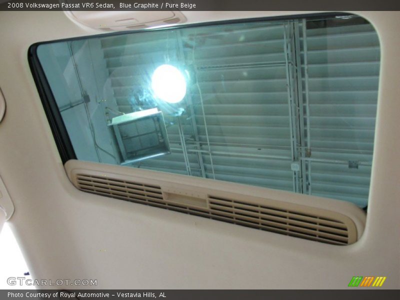 Blue Graphite / Pure Beige 2008 Volkswagen Passat VR6 Sedan