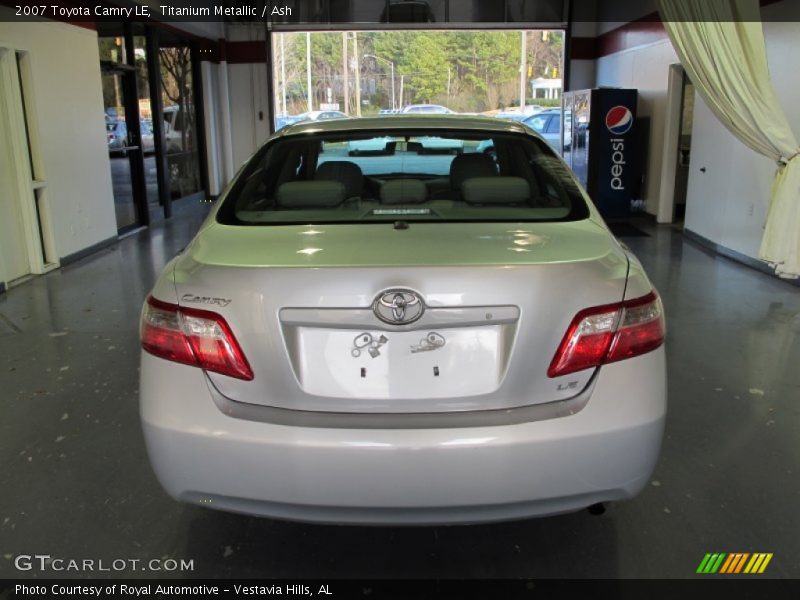 Titanium Metallic / Ash 2007 Toyota Camry LE