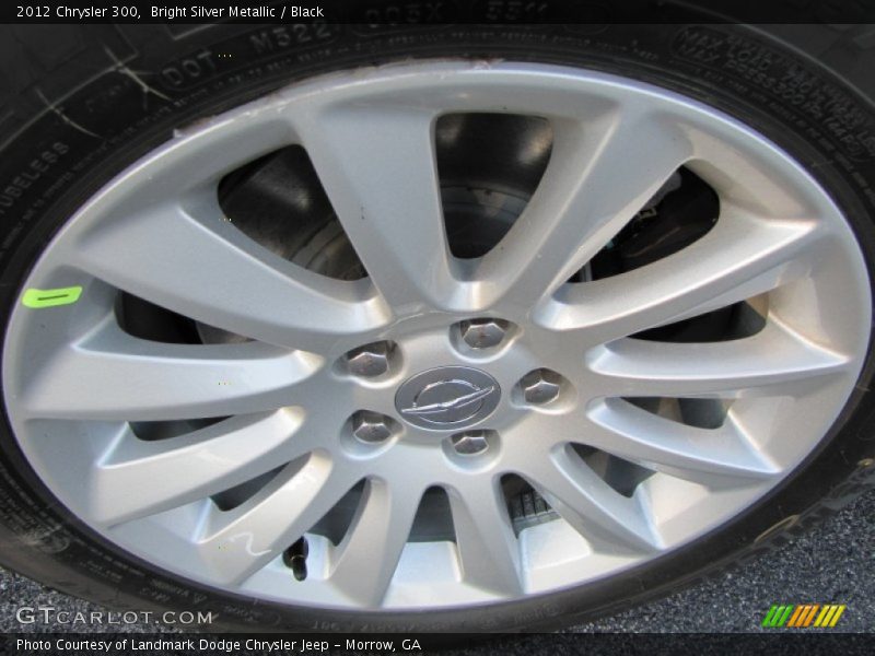 Bright Silver Metallic / Black 2012 Chrysler 300