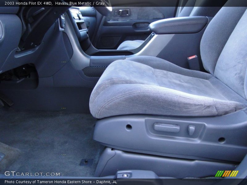 Havasu Blue Metallic / Gray 2003 Honda Pilot EX 4WD