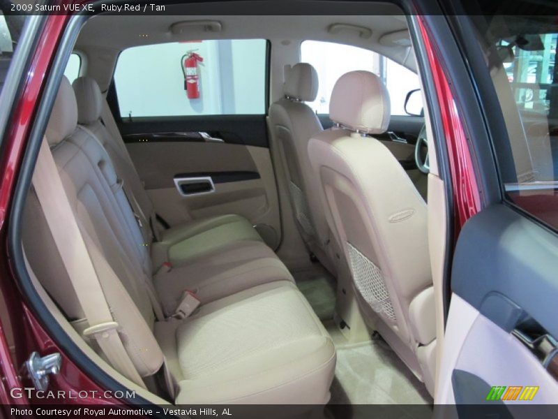 Ruby Red / Tan 2009 Saturn VUE XE