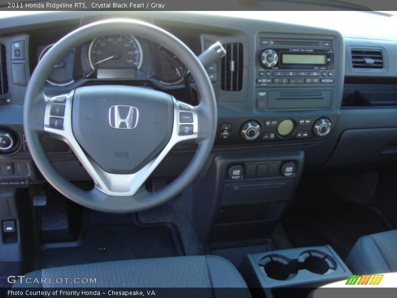 Dashboard of 2011 Ridgeline RTS