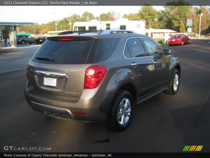 Mocha Steel Metallic / Jet Black 2011 Chevrolet Equinox LTZ