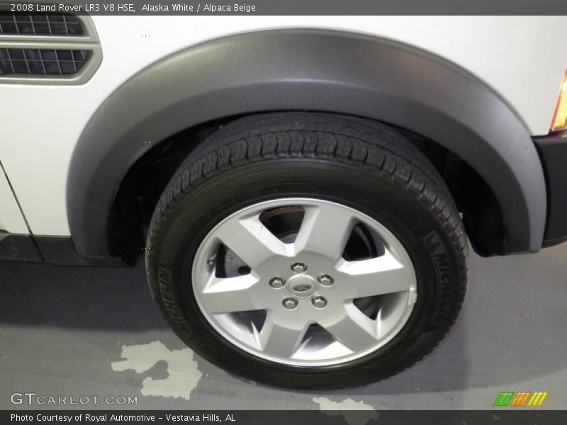 Alaska White / Alpaca Beige 2008 Land Rover LR3 V8 HSE