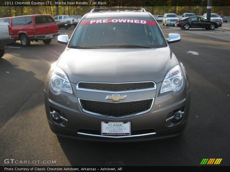 Mocha Steel Metallic / Jet Black 2011 Chevrolet Equinox LTZ