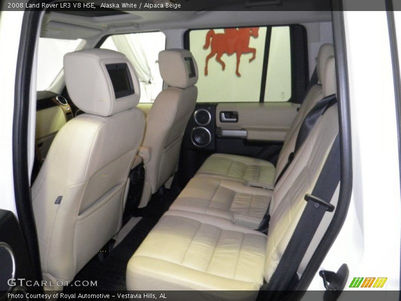 Alaska White / Alpaca Beige 2008 Land Rover LR3 V8 HSE