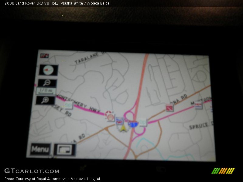 Alaska White / Alpaca Beige 2008 Land Rover LR3 V8 HSE