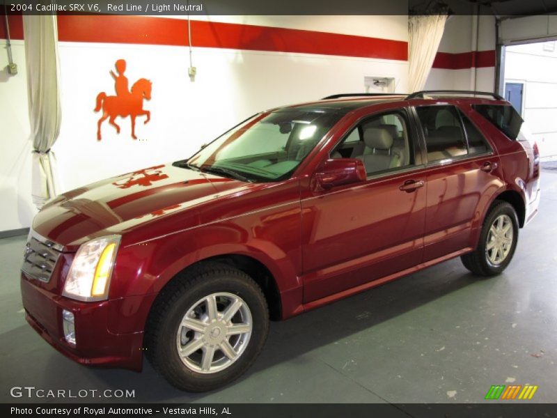 Red Line / Light Neutral 2004 Cadillac SRX V6