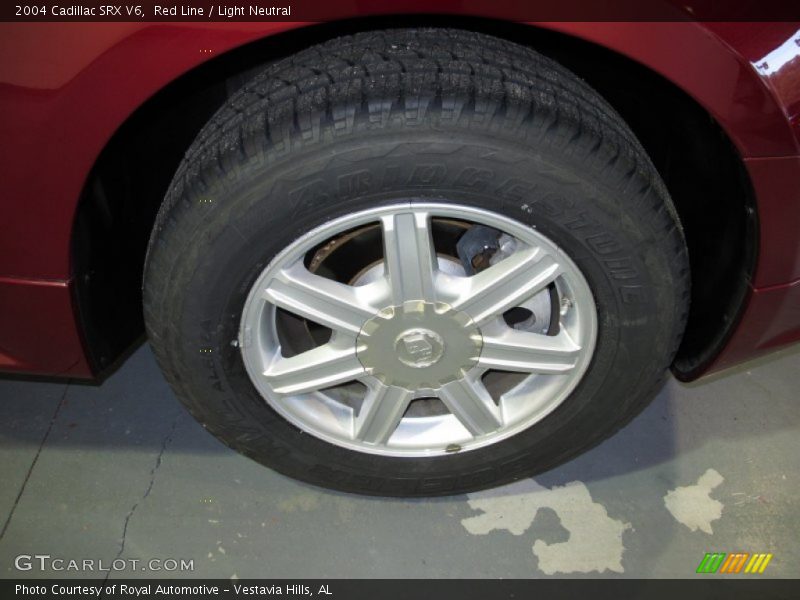 Red Line / Light Neutral 2004 Cadillac SRX V6