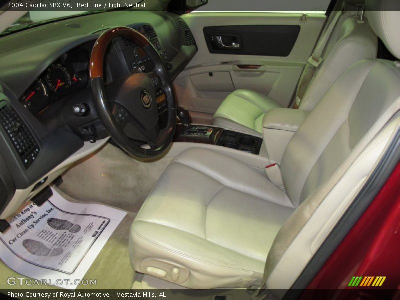 Red Line / Light Neutral 2004 Cadillac SRX V6