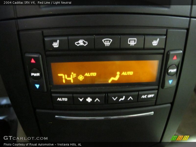Red Line / Light Neutral 2004 Cadillac SRX V6