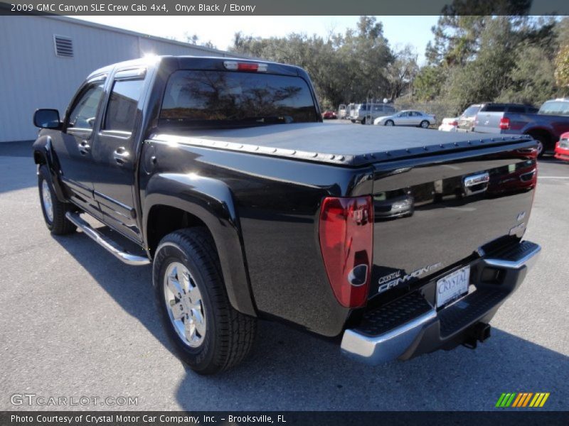 Onyx Black / Ebony 2009 GMC Canyon SLE Crew Cab 4x4