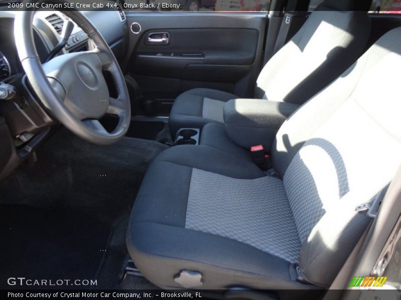 Onyx Black / Ebony 2009 GMC Canyon SLE Crew Cab 4x4