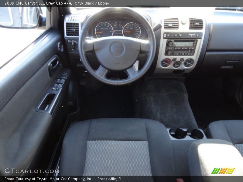 Onyx Black / Ebony 2009 GMC Canyon SLE Crew Cab 4x4