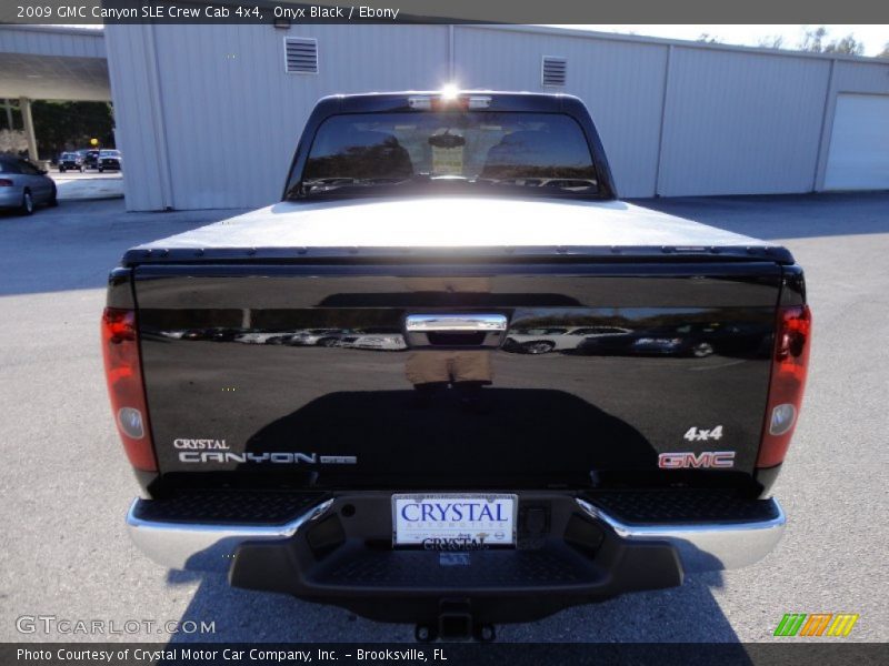 Onyx Black / Ebony 2009 GMC Canyon SLE Crew Cab 4x4