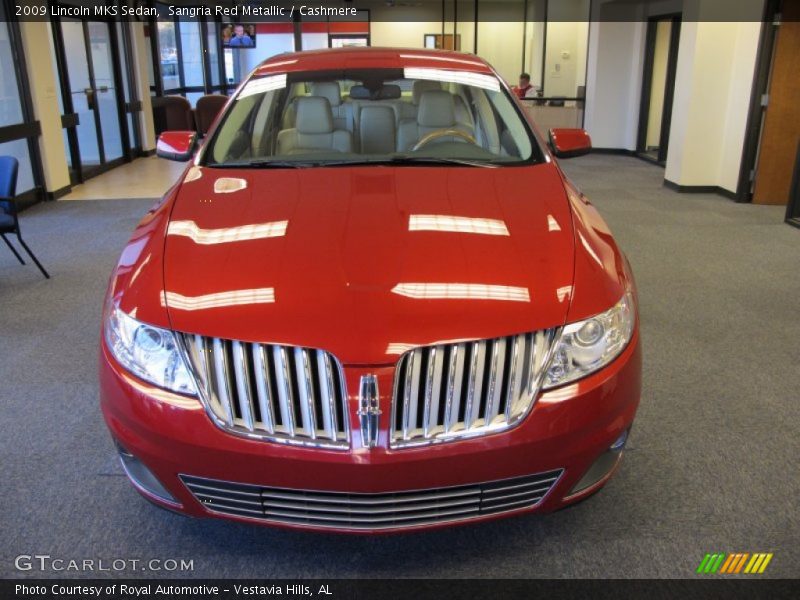 Sangria Red Metallic / Cashmere 2009 Lincoln MKS Sedan