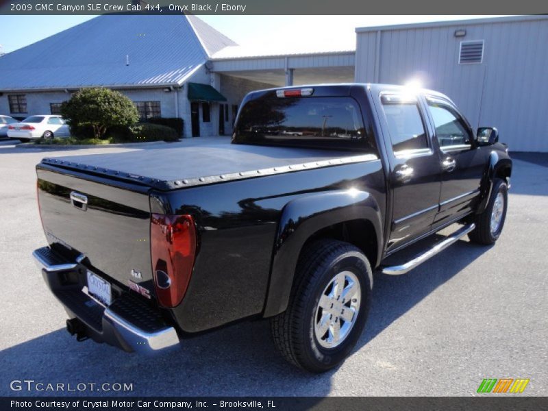 Onyx Black / Ebony 2009 GMC Canyon SLE Crew Cab 4x4