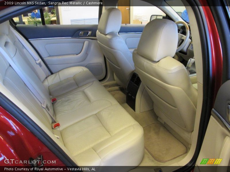 Sangria Red Metallic / Cashmere 2009 Lincoln MKS Sedan