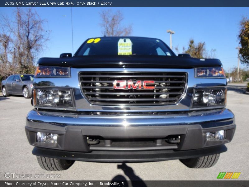 Onyx Black / Ebony 2009 GMC Canyon SLE Crew Cab 4x4
