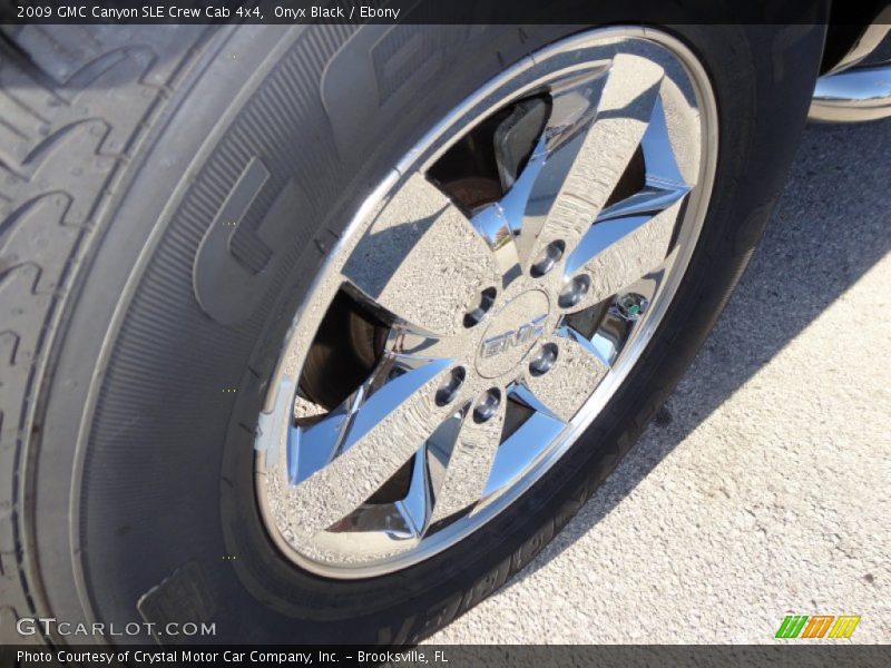 Onyx Black / Ebony 2009 GMC Canyon SLE Crew Cab 4x4