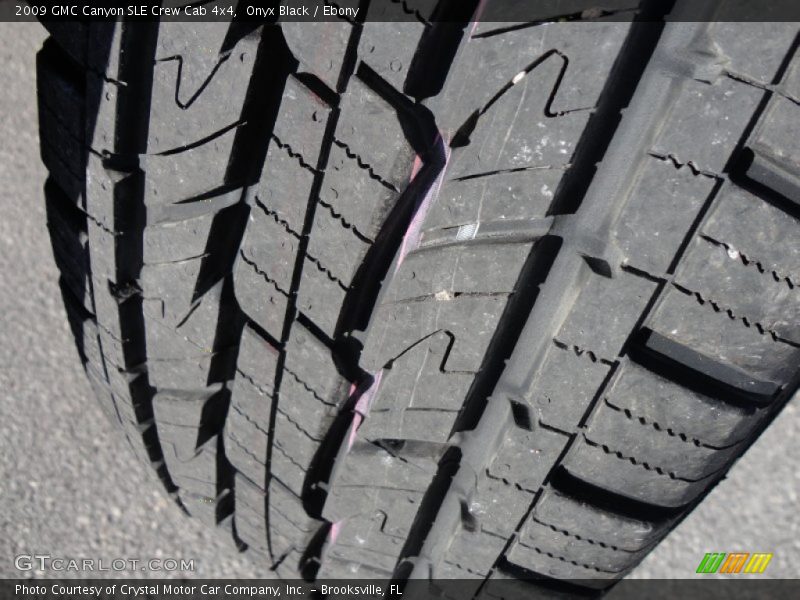 Onyx Black / Ebony 2009 GMC Canyon SLE Crew Cab 4x4