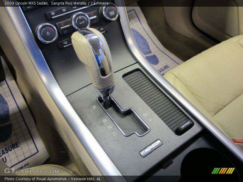 Sangria Red Metallic / Cashmere 2009 Lincoln MKS Sedan