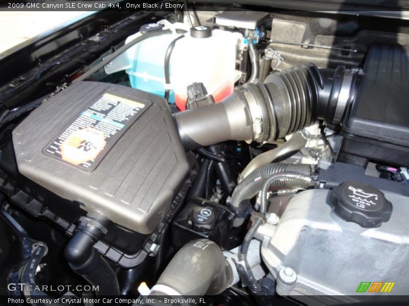  2009 Canyon SLE Crew Cab 4x4 Engine - 3.7 Liter DOHC 20-Valve VVT 5 Cylinder