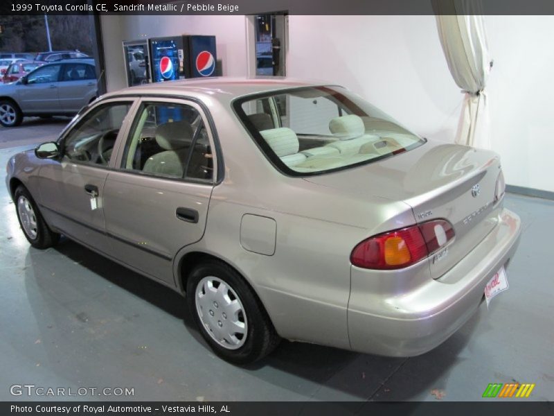 Sandrift Metallic / Pebble Beige 1999 Toyota Corolla CE