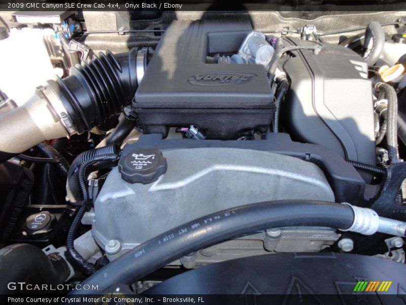  2009 Canyon SLE Crew Cab 4x4 Engine - 3.7 Liter DOHC 20-Valve VVT 5 Cylinder