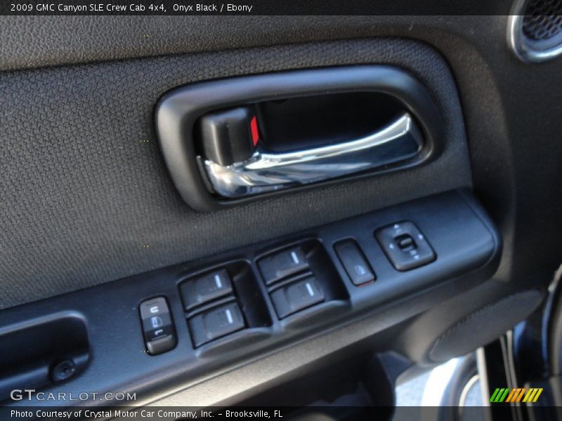 Onyx Black / Ebony 2009 GMC Canyon SLE Crew Cab 4x4