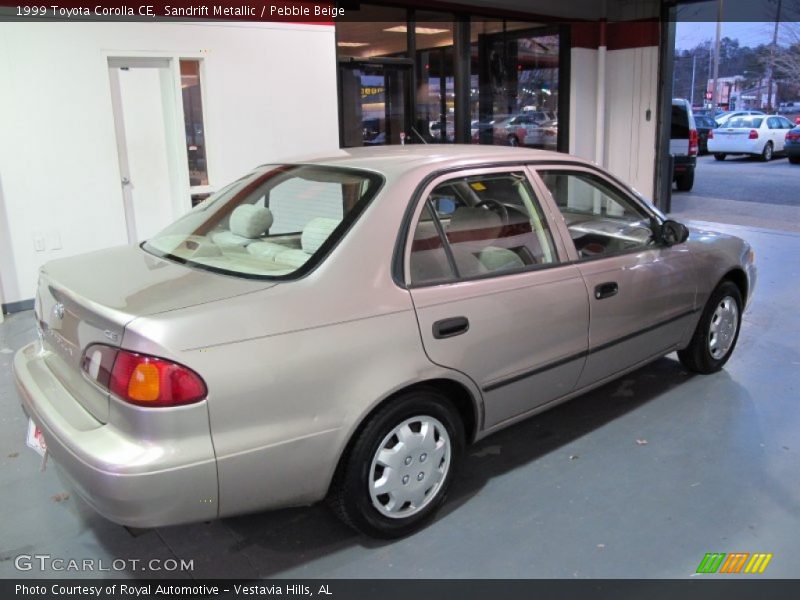 Sandrift Metallic / Pebble Beige 1999 Toyota Corolla CE