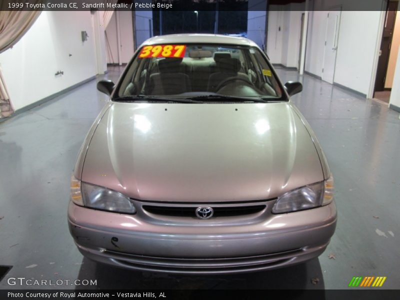 Sandrift Metallic / Pebble Beige 1999 Toyota Corolla CE