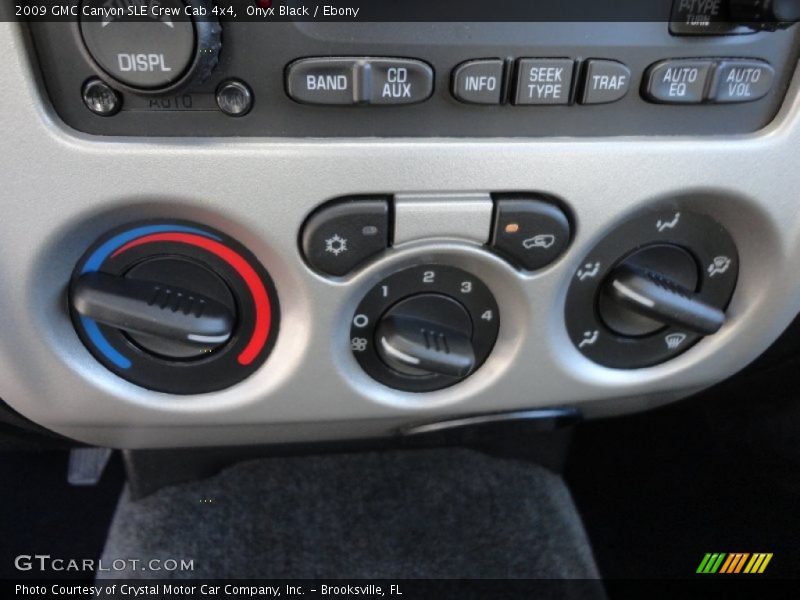 Onyx Black / Ebony 2009 GMC Canyon SLE Crew Cab 4x4