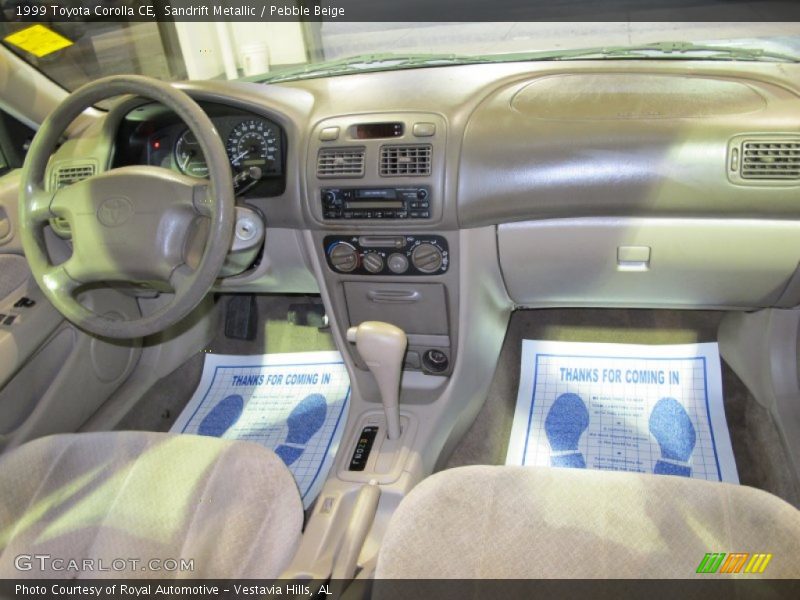 Sandrift Metallic / Pebble Beige 1999 Toyota Corolla CE