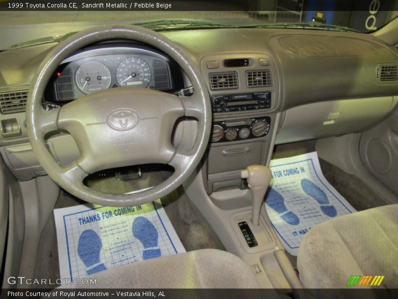 Sandrift Metallic / Pebble Beige 1999 Toyota Corolla CE