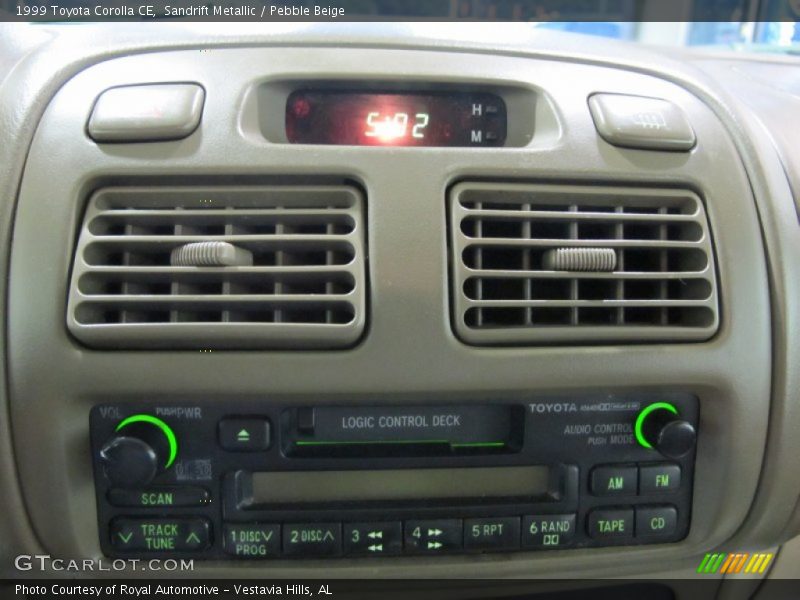 Sandrift Metallic / Pebble Beige 1999 Toyota Corolla CE