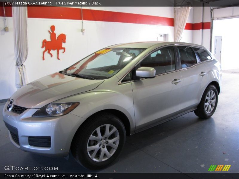 True Silver Metallic / Black 2007 Mazda CX-7 Touring