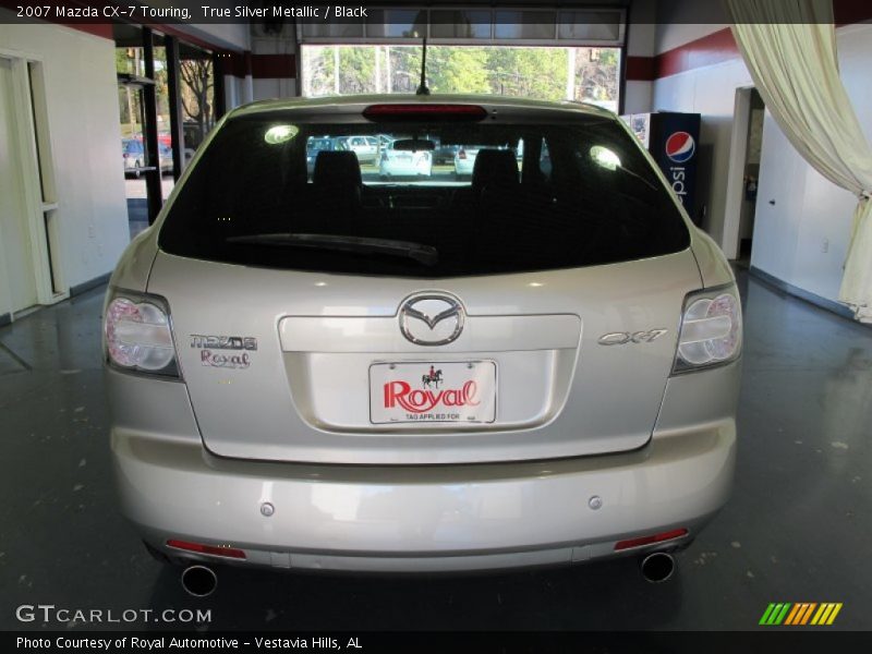 True Silver Metallic / Black 2007 Mazda CX-7 Touring