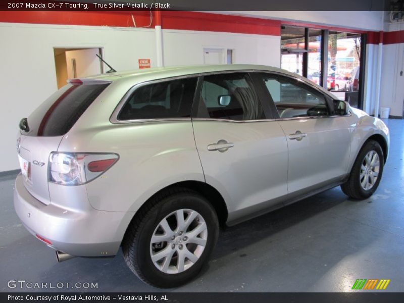 True Silver Metallic / Black 2007 Mazda CX-7 Touring